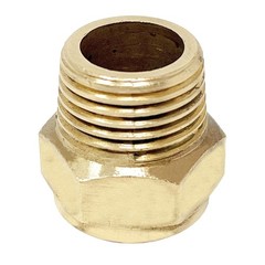 Connector Fitting, Female Flare x Male NPT Adapter Reducer for Propane Gas