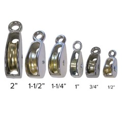 Rigid Eye Shing Wheel Pulley – Multiple Sheave Sizes & Packs – Utility Uses