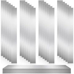 24 Pieces 304 Stainless Steel Strips 1″ Width X 12″ Length Shim Stock Assortment