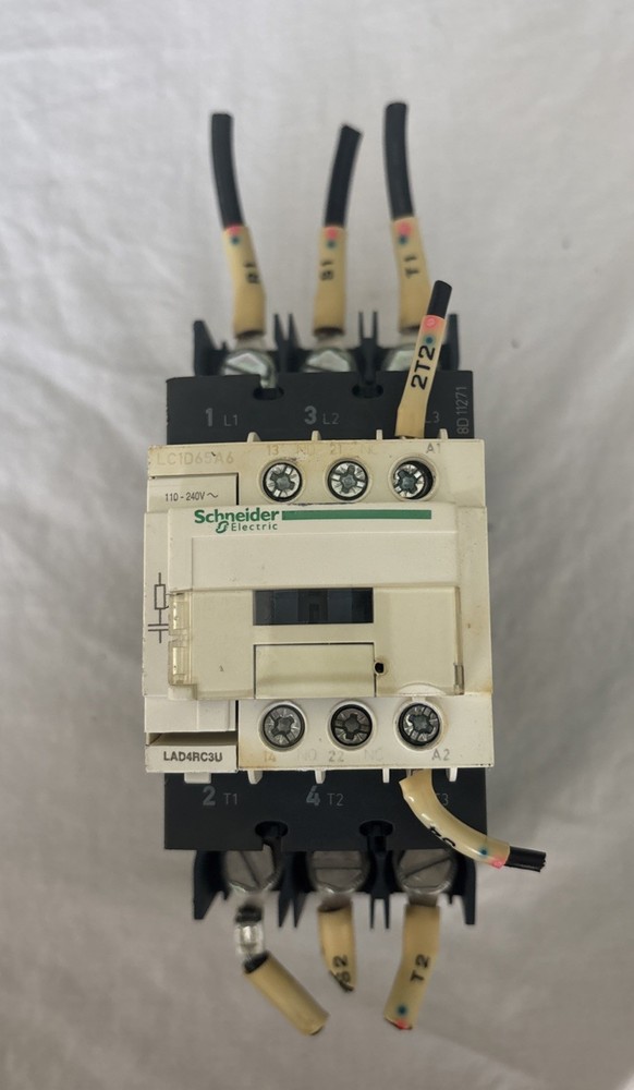 Schneider Electric LC1D65A6 Contactor 80 Amps 3 Pole 6kv – Free Shipping