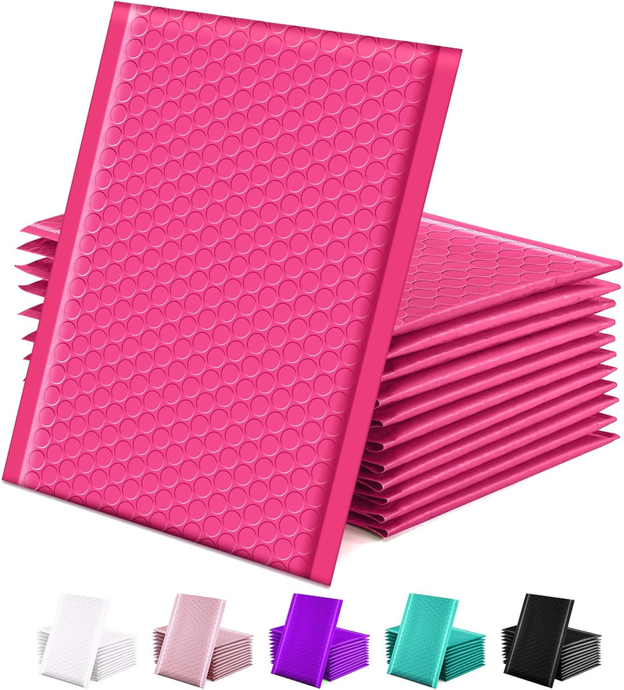 Bubble Mailers 6X10 Inches 25Pack Usable Size 6X9″ Small Padded Mailer Bubble En