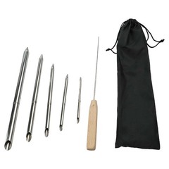 6 Size Rope Splicing Tool Kit With Lacing Needle For Easy Rope Connection