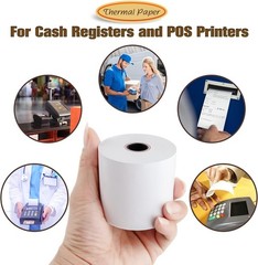 50 Rolls 2.25″ x 165′ Thermal Paper for Cash Register