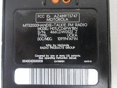 MOTOROLA LOT OF 20 H01UCD6PW1BN RADIO ONLY TYPE UCKA RDUA