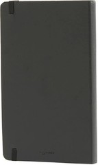 Classic Lined Notebook, 240 Pages Hardcover, 5 X 8.25-Inch, Black