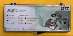 FDA Bright series Mini MBT dental brackets, 345 with hooks. 10 SETS