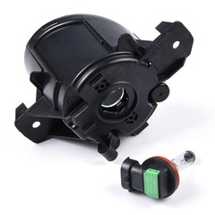 Pair Fog Light Lamps W Harnesses Compatible with Maxima 2009-2014 Clear lens