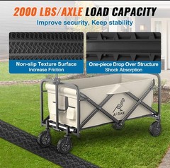 VEVOR 3 PCs 39 in Speed Bumps 2000 lbs Cable Protector Ramp Drop Over Cord Cover