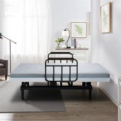 Electric Lift Bed for Seniors with OneTouch Backrest Lift & Wired Remote Control