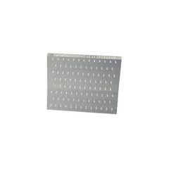 Palmero 1516E-LA Dental Bur Block Latch Type 100-Hole Clear Plexiglass