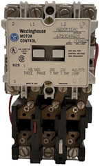 NEW EATON WESTINGHOUSE A200M1CAC MODEL J MOTOR CONTROL NON-REVERSING STARTER