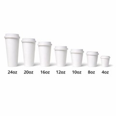 Sierra 12oz Paper Hot Cups, 1000 Count Disposable Coffee Cups, 20 Packs of 50