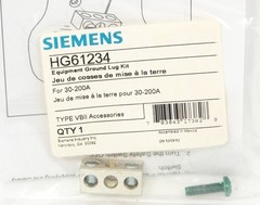 NEW SIEMENS HG61234 Equipment Ground Lug Kit for 30-200A, 2-Terminal, 14-4 AWG