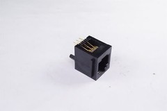 Lot of 3 69254-001 FCI Modular Connector Jack 6P6C 2.54mm RJ11 RJ12 RJ14 RJ25