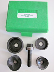 USED ONCE GREENLEE BALL BEARING KNOCKOUT PUNCH SET 737BB