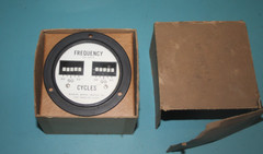 NEW OLD STOCK Mission Water Heater Co 48-TO-62 Cycles Frequency Meter 125V