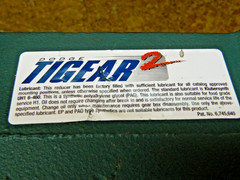 DODGE TIGEAR2 30:1 Ratio Speed Reducer 35Q30L14 3682 In Lbs 140TC