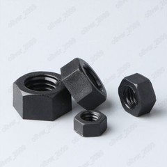 White / Black Nylon DIN934 Hexagon Nuts Hex Nuts M2 M2.5 M3 M4 M5 M6 M8 M10 M20