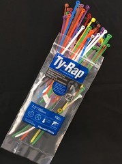 BULK VALUE Thomas & Betts Ty-Rap TY525M-CLRS 10 packs@100 pieces = 1,000 pieces