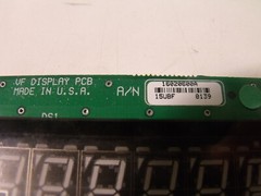 Mettler Toledo 16020600A VF Display Circuit Card