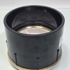 Zurn CO2450 4″ ABS Adjustable Floor Cleanout C02450-AB4 Black Drain Plug New!
