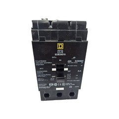NIB – Square D – EDB34070 – Mini Circuit Breaker, 70A, E-Frame, 3 Pole, 480Y/277