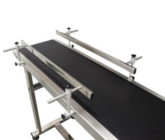 Electric 236×15.7in PVC Belt Industrial Conveyor Machine Speed Adjustable 110V
