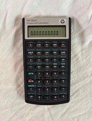 HP 10bll+ Financial Calculator Tested Working No Cover