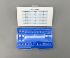 Dental Orthodontics Ceramic Brackets Braces Roth MBT 022/018 Slot 3/345 Hooks