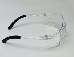 12 Pr NAPA Clear Safety Glasses Lens 99.9% UV Scratch Resistant W/RUBBER TEMPLE
