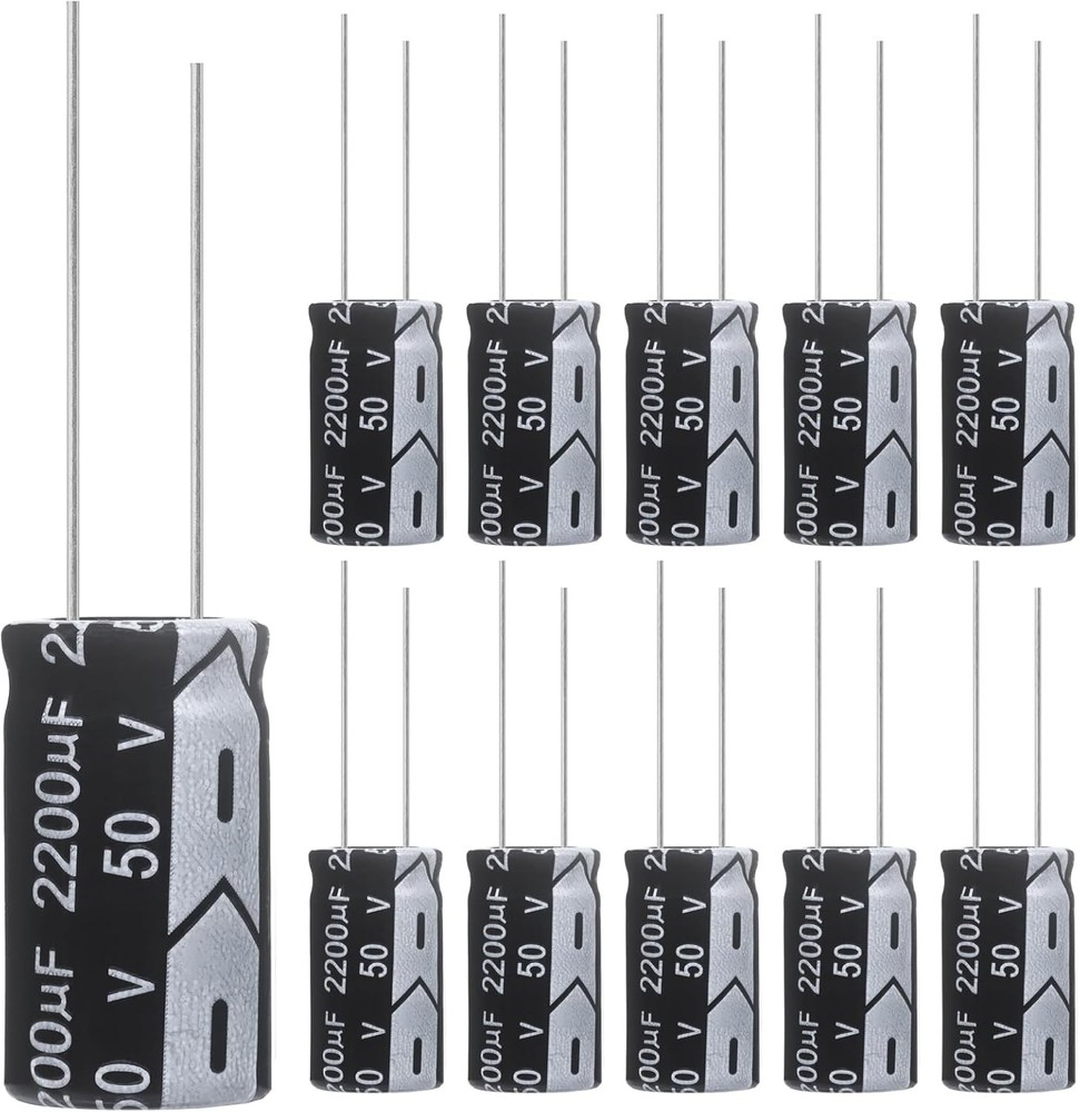 2200uF 50V 16x30mm Aluminum Electrolytic Capacitor 2200 MFD 50 Volt 16×30 (10