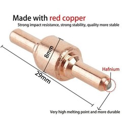 20pcs/Set Consumables Plasma Nozzles Cutter CUT 40/50 Cutting Electrodes Tips