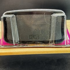Kespon Plus Guard Your ID Stamp Large Pink Black Ink Brand New Vintage 1980s