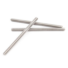 304 Stainless Steel 3/8″-16 Thread Fully Threaded Rod 12″ Length Long Threaded S