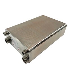100 Plate Stainless Steel Heat Exchanger Brazed Plate Heat Exchanger