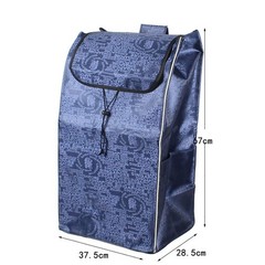 Shopping Cart Bag/Trolley Bag Oxford Cloth Waterproof Storage Bag/Bag 72L