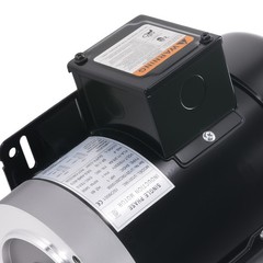 1HP Electric Motor 3450 RPM, AC 115V/230V, 56C Frame, Air Compressor Motor