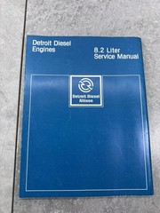 Detroit Diesel Engines Allison 8.2 Liter Service Manual 6SE421