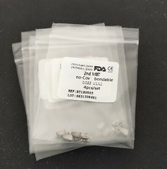 10Sets Dental Orthodontic Molar MBT/Roth 022 1st/2nd Non-Convertible Buccal Tube