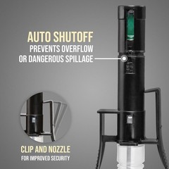 Automatic Fuel Transfer Pump with Auto-Stop, 3X More Powerful D Battery Power…