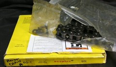One Flexon Ecoplus 60-1 Roller Chain 9 FT w Connecting Link B62610535 NEW