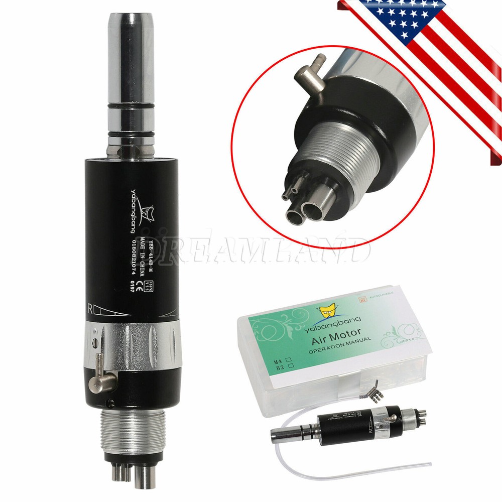 Dental low slow speed handpiece straight/ contra angle/ air motor 4/2hole E-type