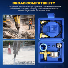 Hydraulic Breaker Hammer Nitrogen Gas Charging Kit, Hydraulic Breaker Hammer