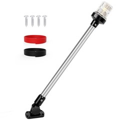 24 Inches Stern Light Boat Anchor Light LED, Marine Navigation Lgihts Waterpr…