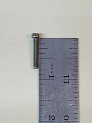5-40 X 3/4 Slotted Fillister Narrow head screw STAINLESS .205 #5 5/40 (50/pack)