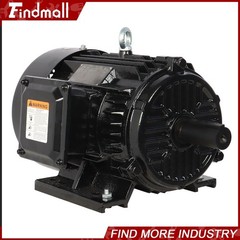1800 RPM 5 HP Electric Motor 184T Frame TEFC 230/460V Severe Duty 3 Phase US