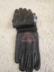 Tillman 44 Black Onyx TIG Top Grain Kidskin Leather Welding Gloves (Small)