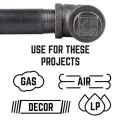 STZ Industries 1 in. MIP each Black Malleable Iron Plug