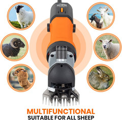 Sheep Shears Electric 850W Professional Heavy Duty Shearing Clipper with 6 Speed
