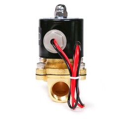 U.S. Solid Zinc-Alloy Solenoid Valve 1/2″ Electric Water Valve DC 12V NBR Seal